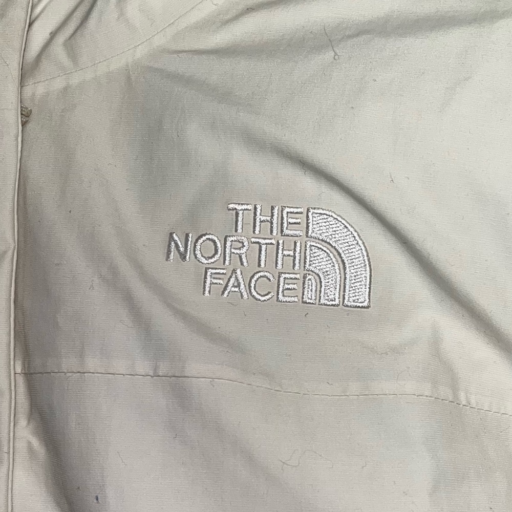 NWT women vintage white North Face - Arctic Parka long coat hood faux fur - Picture 7 of 12